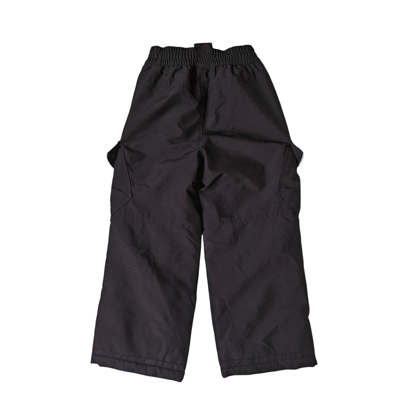 Gerry Kids Ski Snow Pants XS 5/6 Black Fleece Lined Waterproof