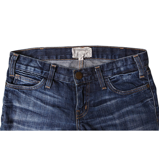 Current/Elliott Blue Skinny Jeans Women’s 29 Distressed Wash Classic Denim