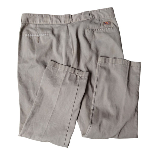 Dickies 874 Original Fit Work Pants Khaki 40x32 Classic Straight Leg