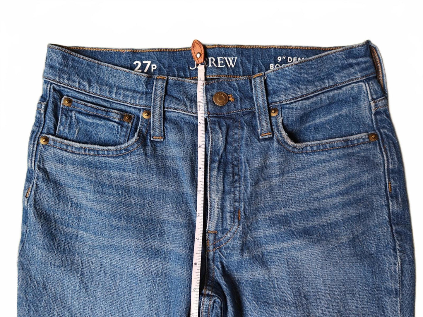 J Crew 9" Demi Boot Crop Jeans - Size 27P