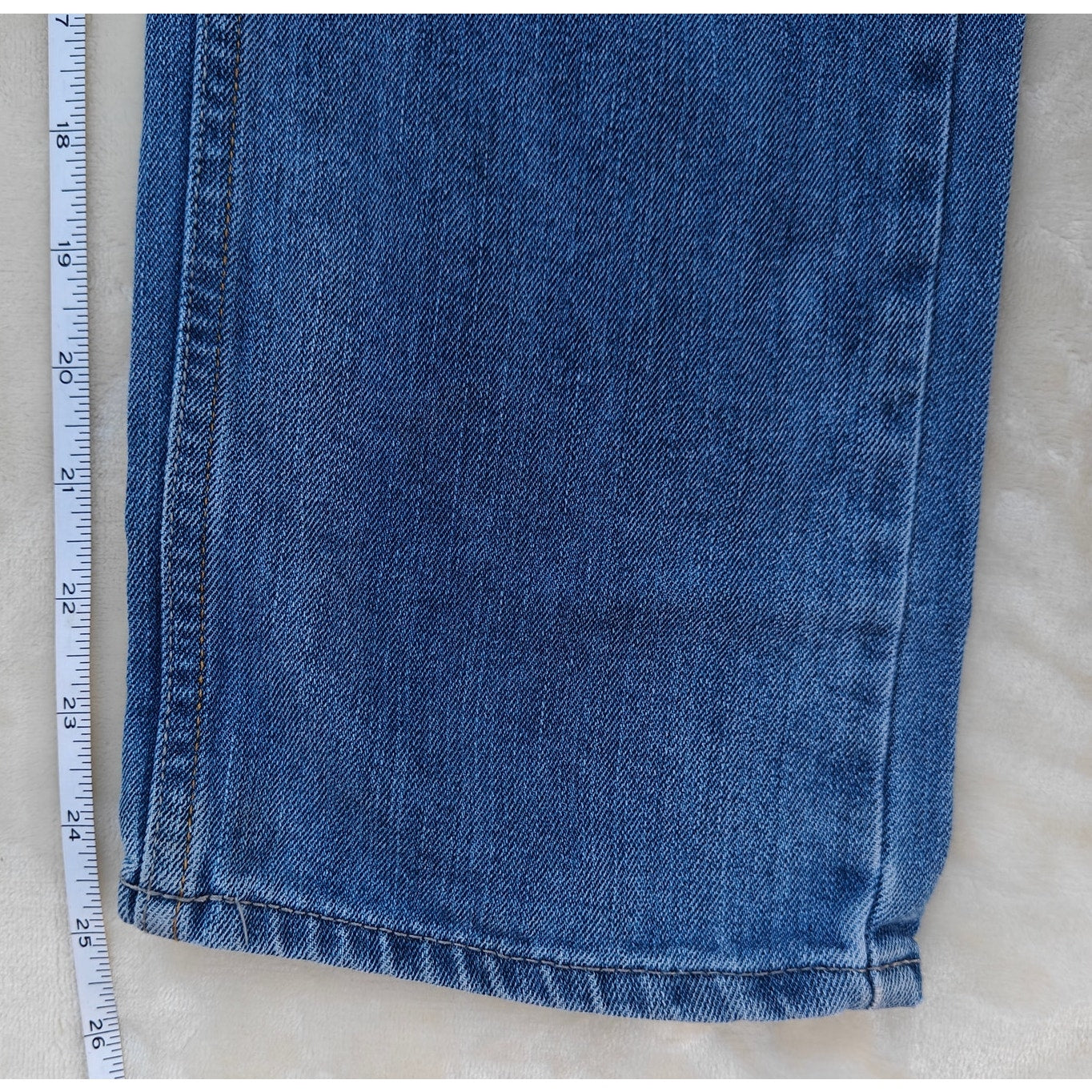 Levi’s Kids 505 12 Regular Straight Jeans Blue W28 L26 Adjustable Waist