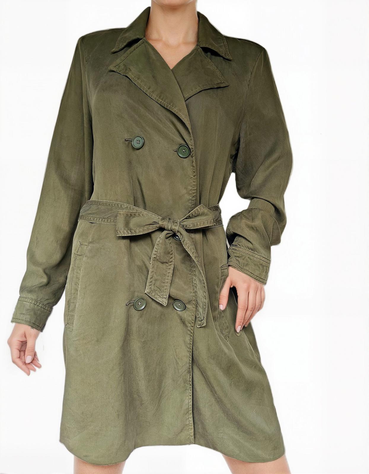 Lucky Brand Lightweight Olive Trench Coat - Size M