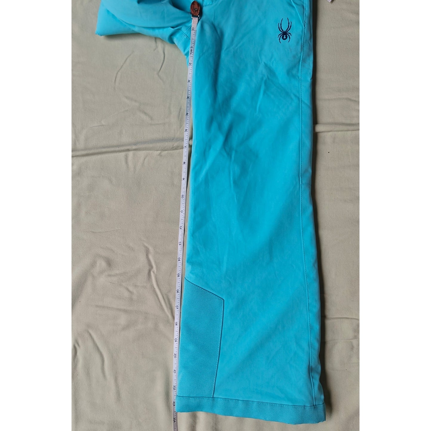 Spyder Youth XS Ski Snow Pants Aqua Blue NWT Insulated Waterproof
