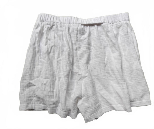 Cupshe White Cotton Lounge Shorts Women’s - Size L