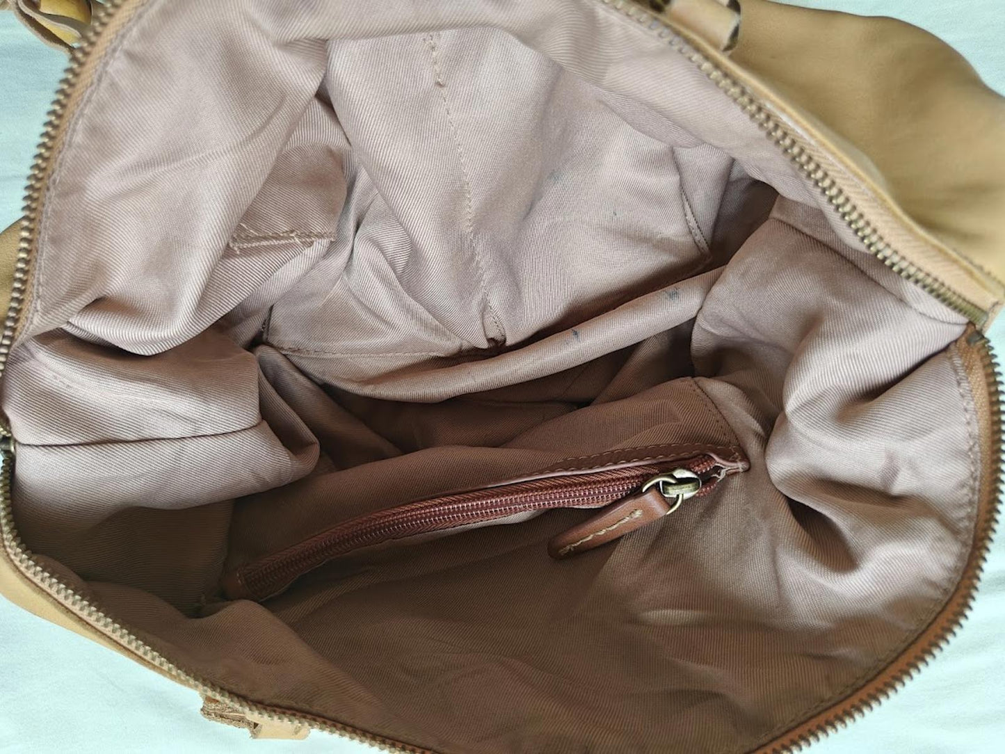 The Sak Tan Laurel Canyon Satchel with Tassel Boho Hobo Purse