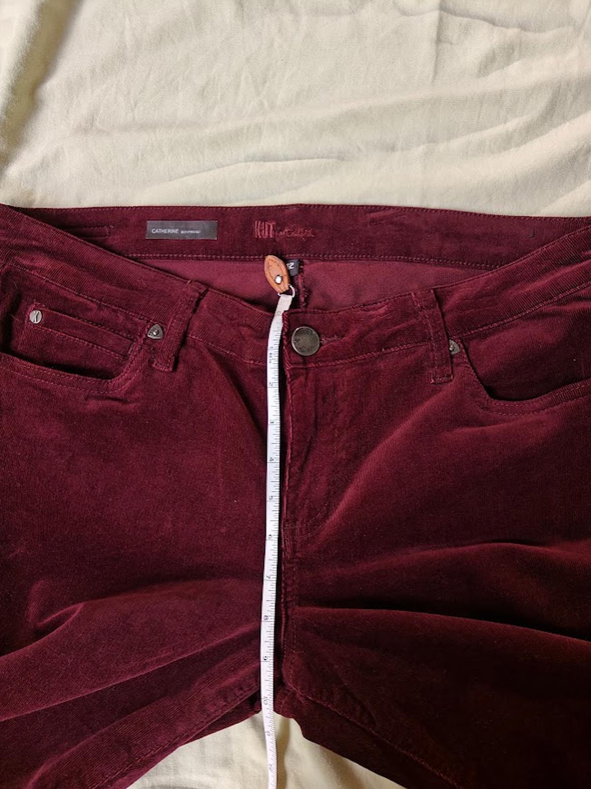 KUT from the Kloth Catherine Corduroy Boyfriend - Size 12