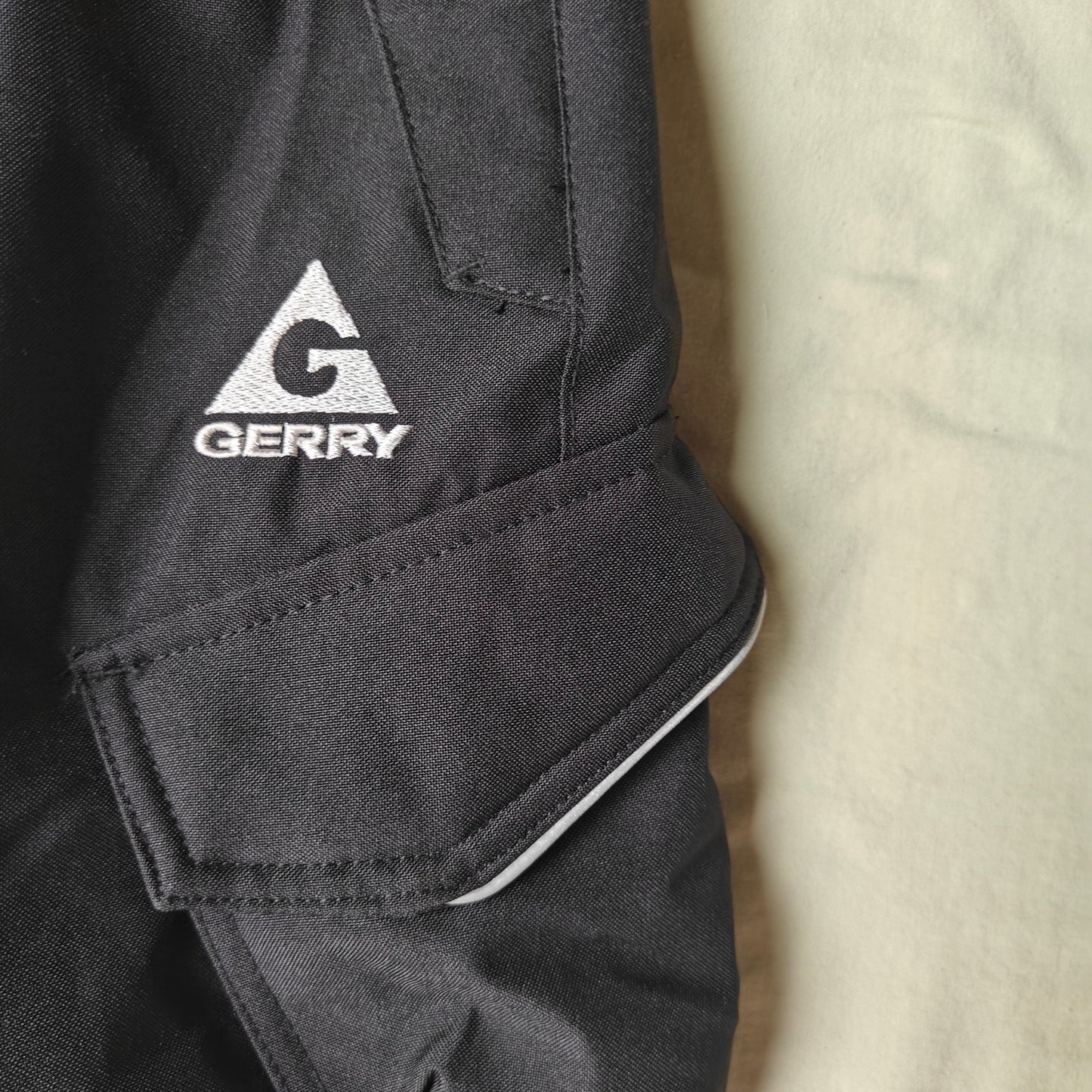 Gerry Kids Ski Snow Pants XS 5/6 Black Fleece Lined Waterproof