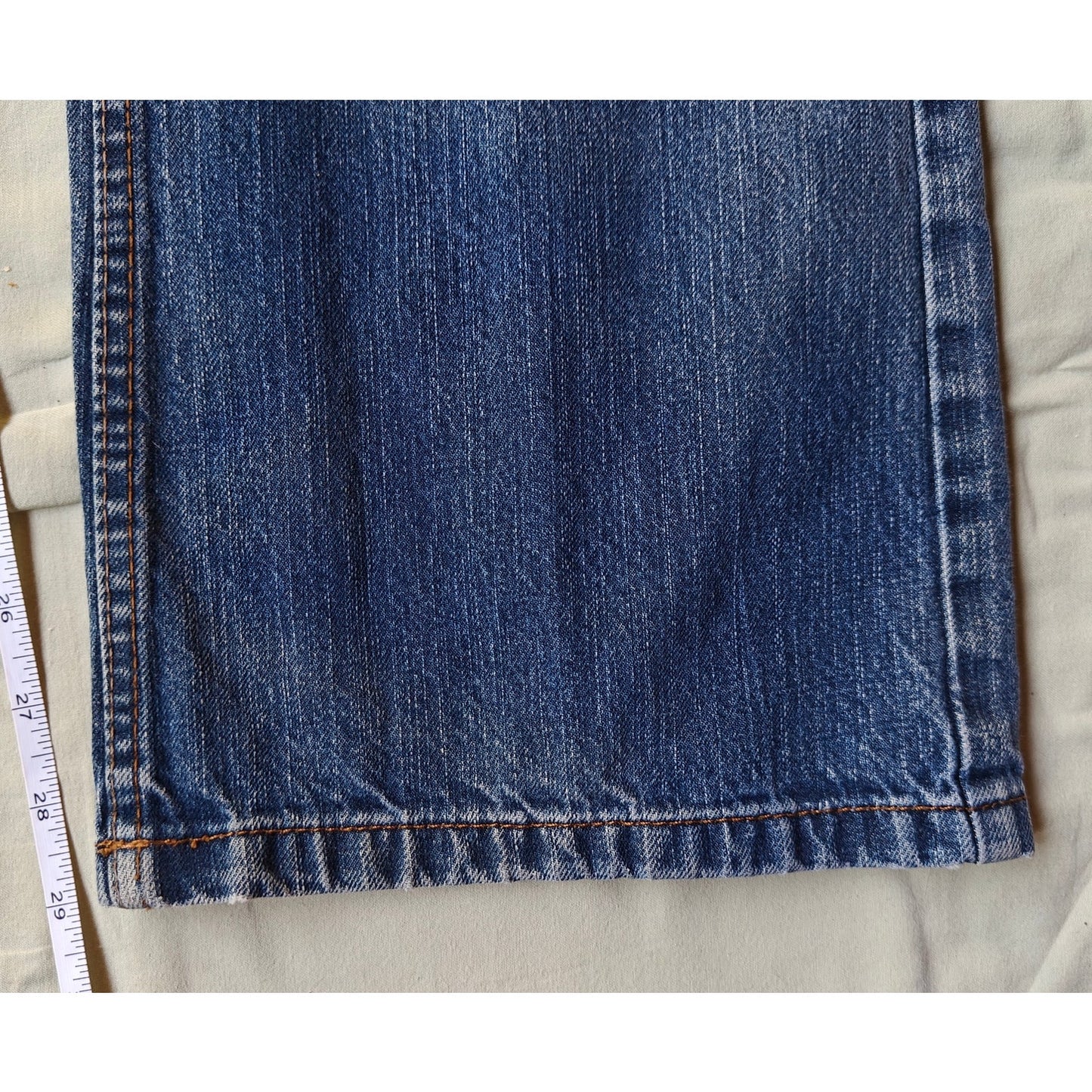 Lee Girls Adjustable Waist Relaxed Straight Jeans Size 16 Regular Blue