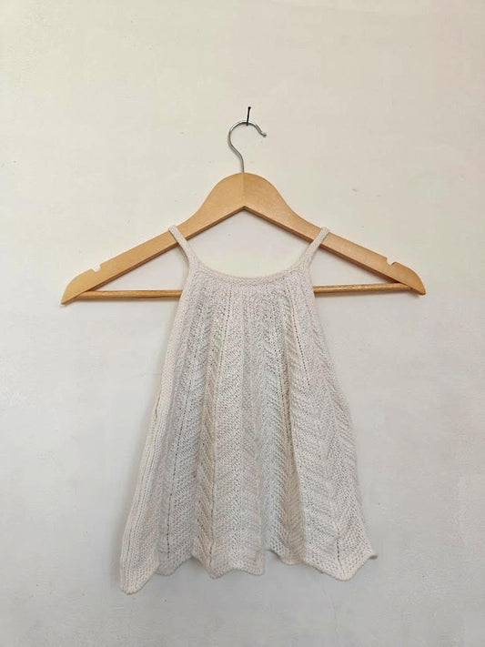 Zara Kids Crochet Crop Tank - Size 8-9