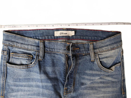 Cello Midrise Unrolled Hem Jeans - Size 7