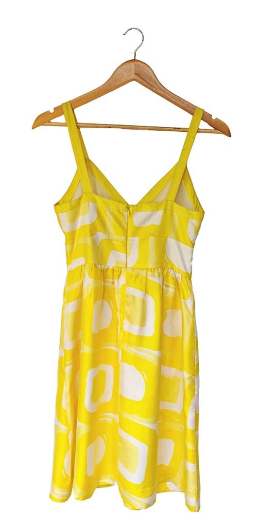 Banana Republic Yellow Silk Dress - Size 0
