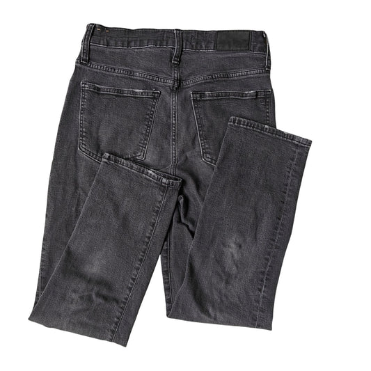 Madewell The Perfect Vintage Crop Jean – Size 27 High-Rise Ankle, Washed Black