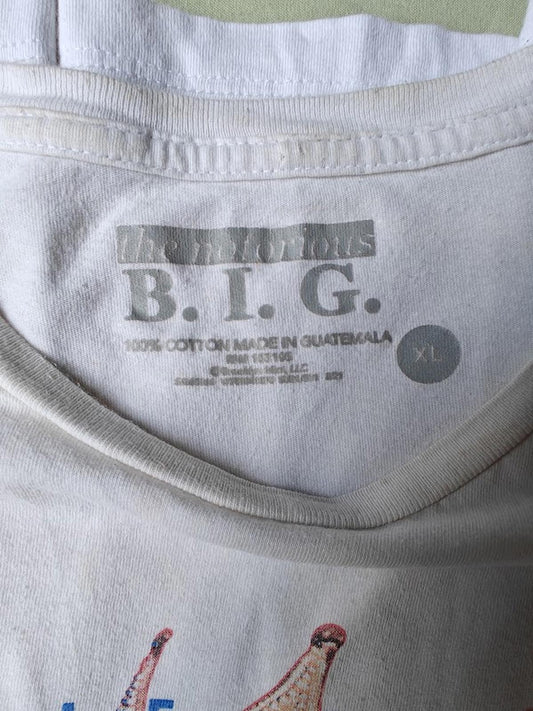 Vintage Style Biggie Smalls T-Shirt The Notorious B.I.G. Graphic Hip Hop Tee