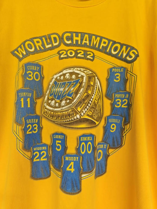 Obey Golden State Warriors World Champs 2022 Tee - Size XL
