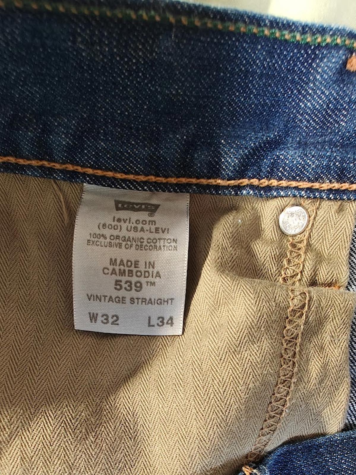 Levi's 539 Men's Vintage Straight Jeans - Size 32/34