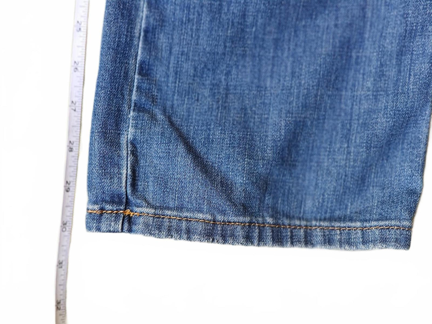 Calvin Klein Straight Leg Mid Rise Jeans - Size 10
