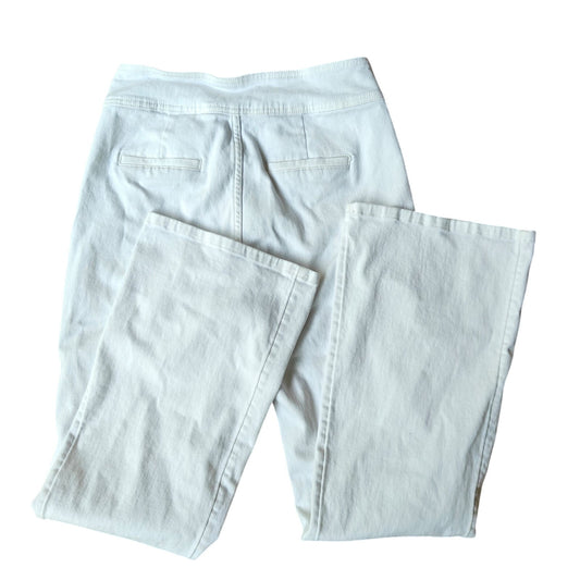 Victor Glemaud White High Rise Wide Leg Flare Jeans Women’s Size 4