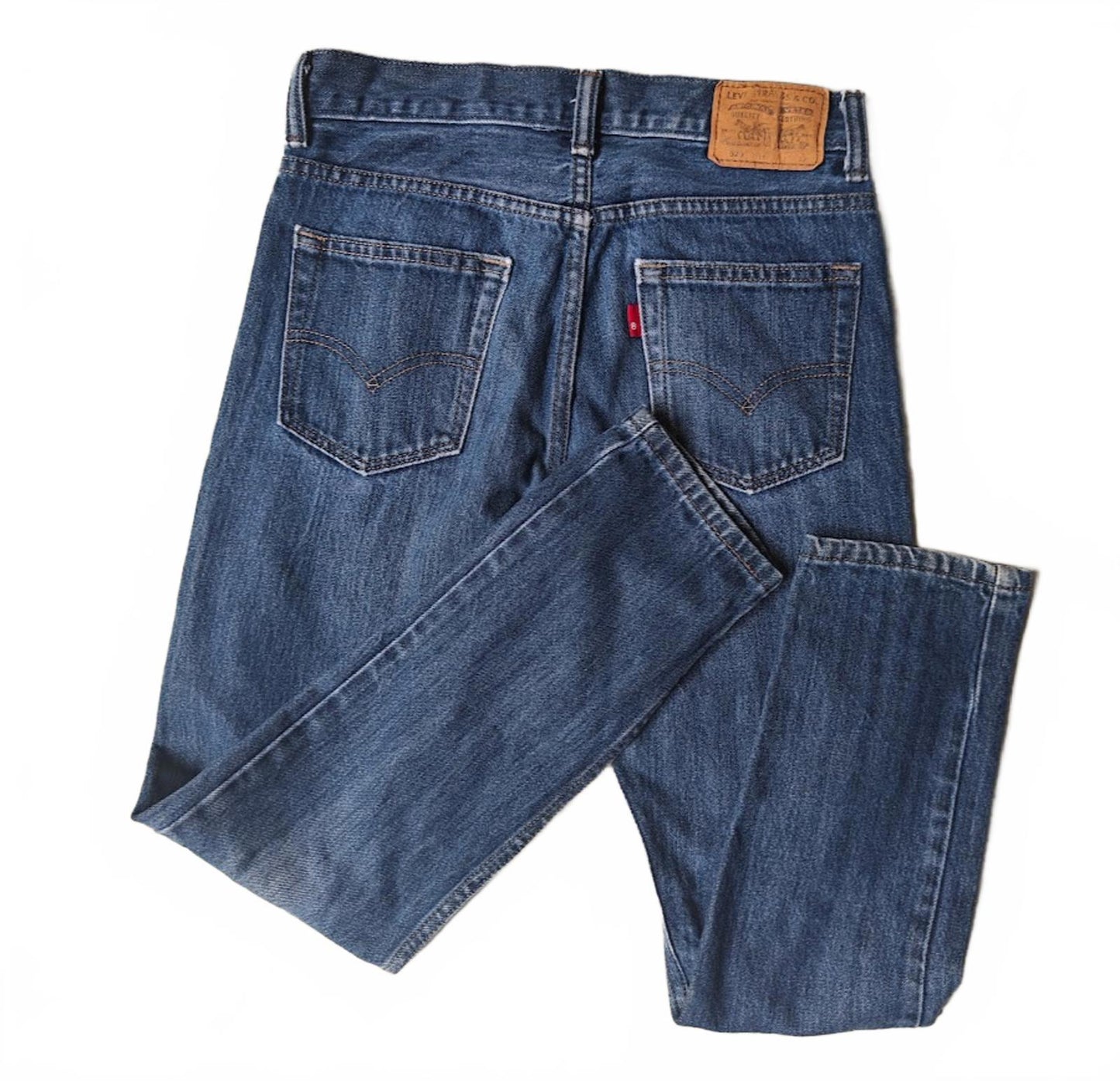 Levi's 520 Tapered Blue Jeans - Size 27/27