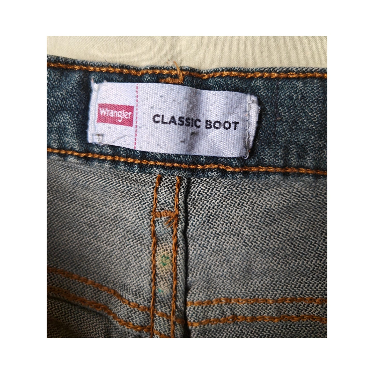 Wrangler Boys Jeans 14 Slim Classic Bootcut Blue Denim Western Cowboy