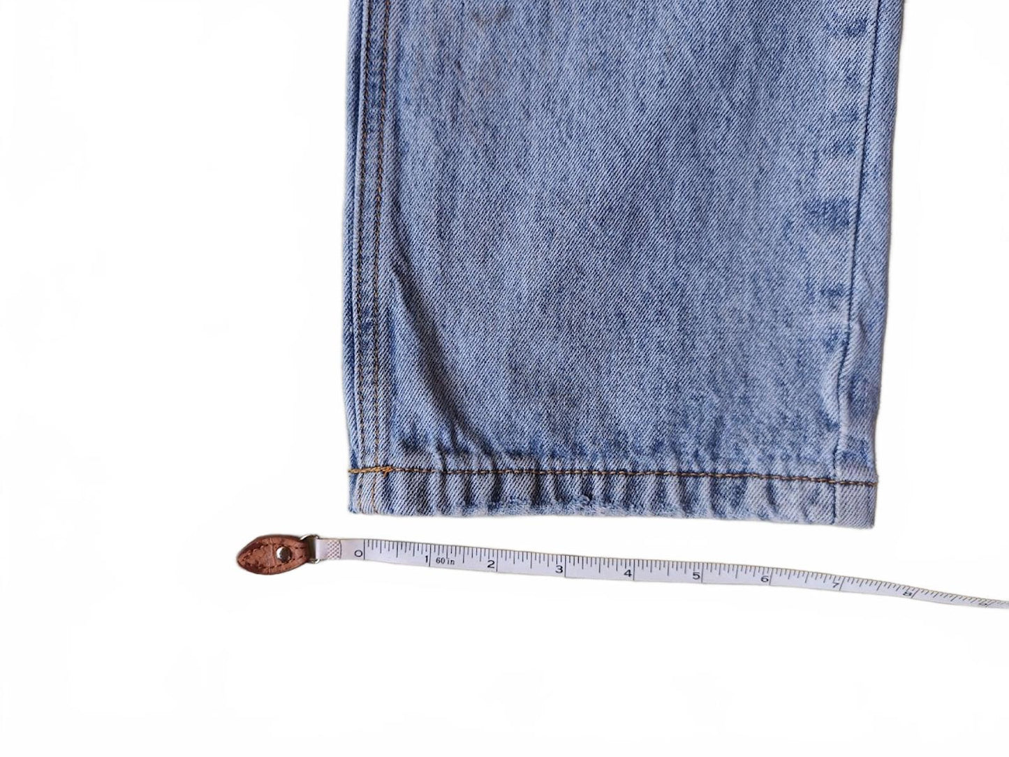 Princess Polly Straight Leg Crossover Jeans - Size 6