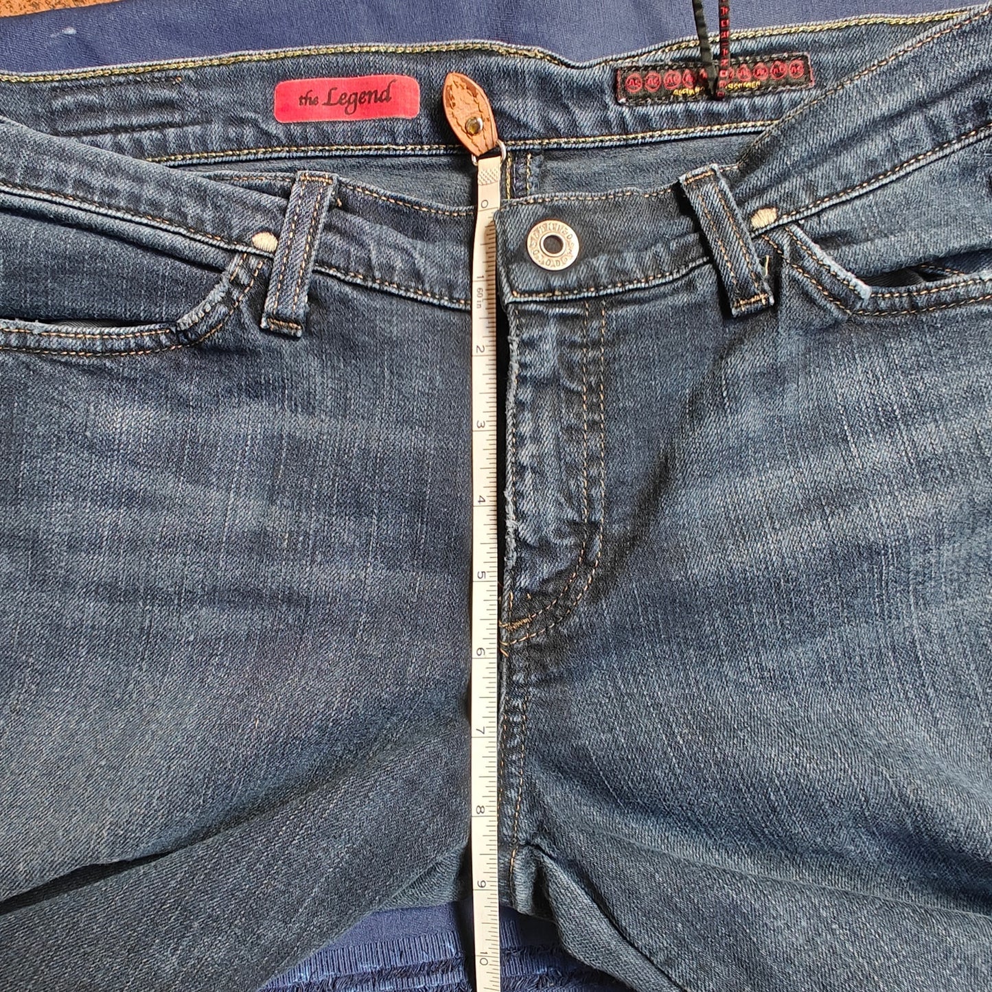 AG Adriano Goldschmied The Legend Jeans Size 30 Bootcut Dark Wash USA Made