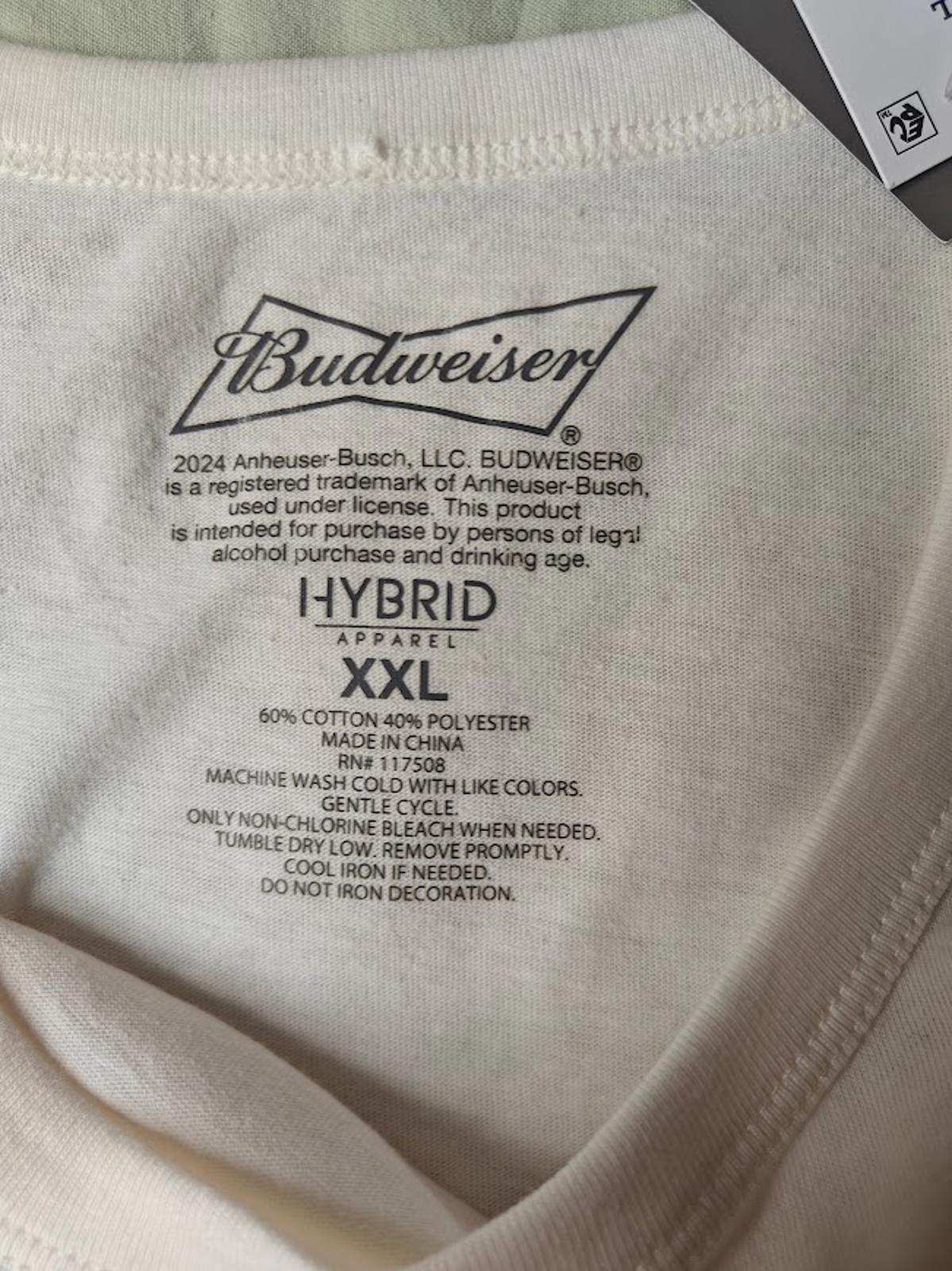 Budweiser Vintage Style T-Shirt - Size XXL
