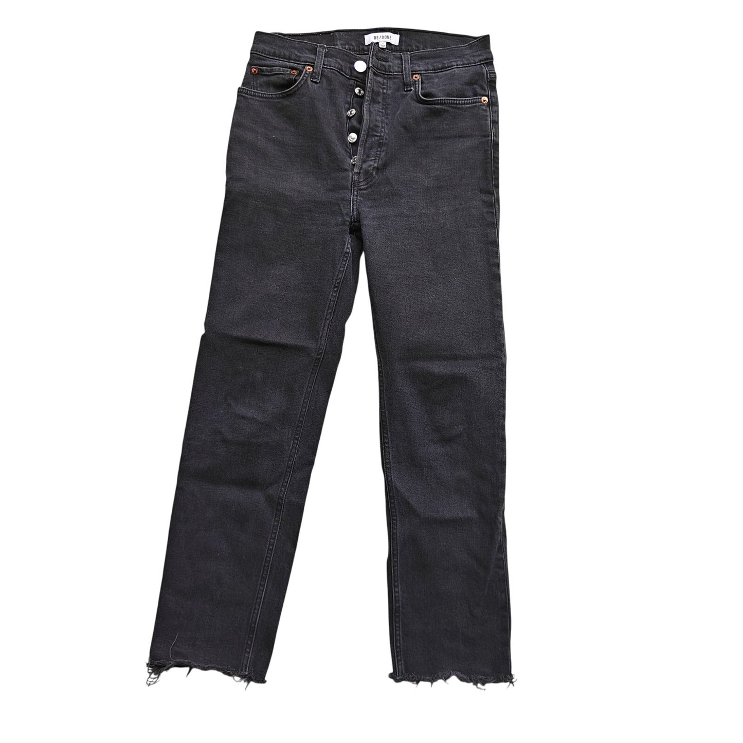 RE/DONE High-Rise Stove Pipe Jeans - Women’s 28