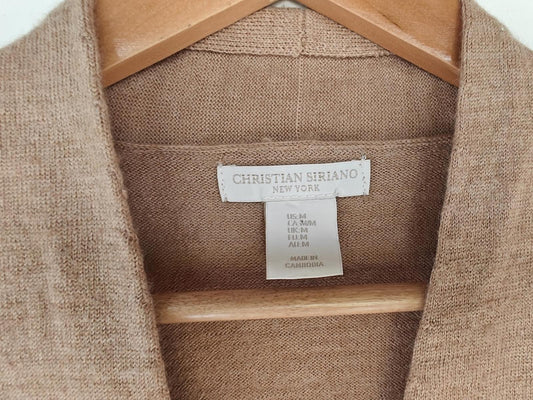 Christian Siriano Tan Sweater - Size M