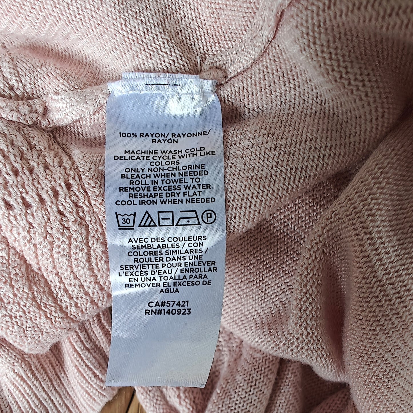 LOFT Outlet Pink Open-Front Cardigan Sweater M Lightweight Rayon