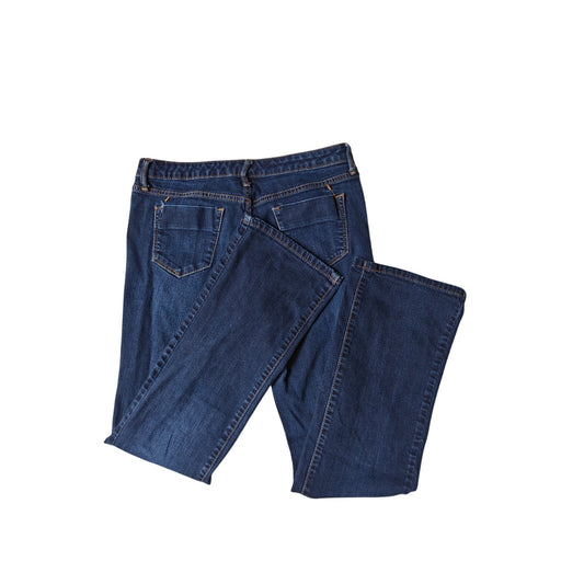 Mossimo Kids Modern Bootcut Jeans Blue Denim Size 4S Short Girls