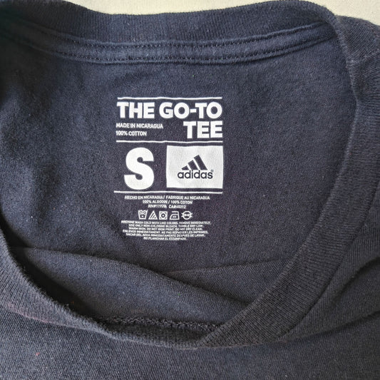 Adidas Golden State Warriors “The City” T-Shirt Black/Gold NBA Graphic Tee