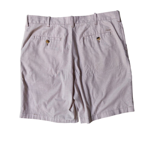 IZOD Men’s Linen-Blend Chino Shorts Sz 36