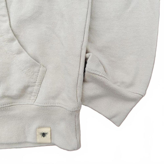Hive Supply Co Save The Bees Hoodie Beige Graphic Pullover Sweatshirt Unisex
