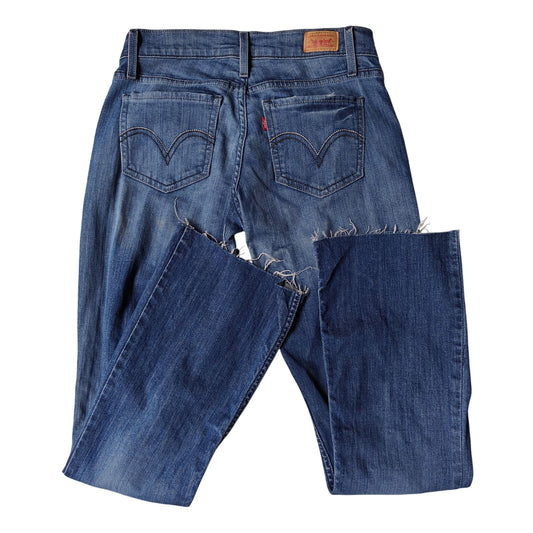 Levi’s Too Superlow Bootcut Jeans Women’s Size 24 Blue Medium Wash Denim