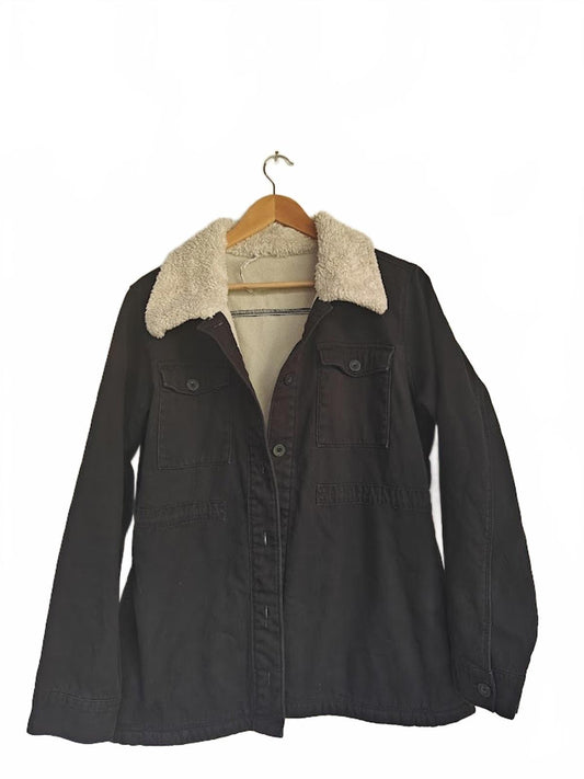 Hang Ten Women's Utility Fleece Lined Jacket - Size L