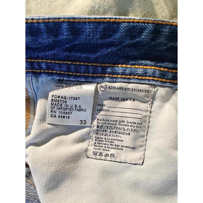 Adriano Goldschmied Men's The Protégé Straight Leg Jeans - Size 33