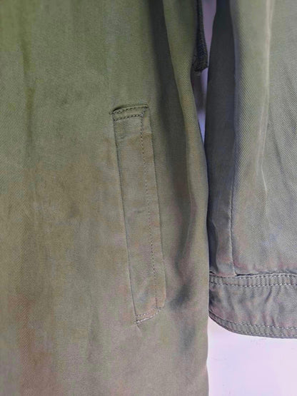 Lucky Brand Lightweight Olive Trench Coat - Size M