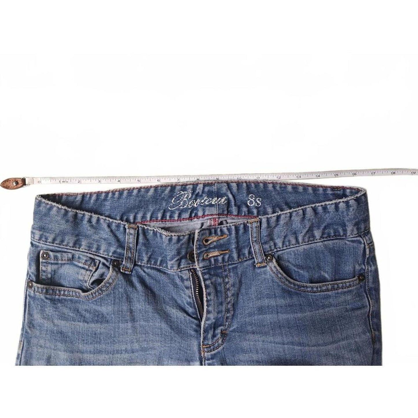 Tommy Hilfiger Low Rise Boot Cut Jeans - Size 8S
