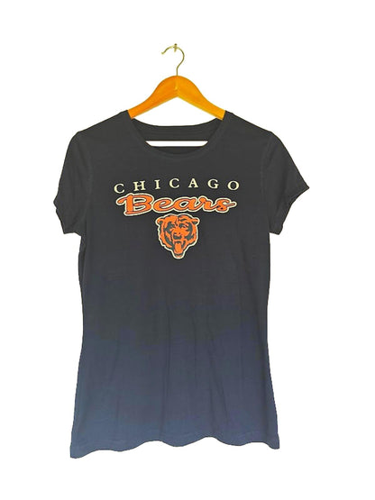 Chicago Bears Women’s Fitted Logo T-Shirt Navy