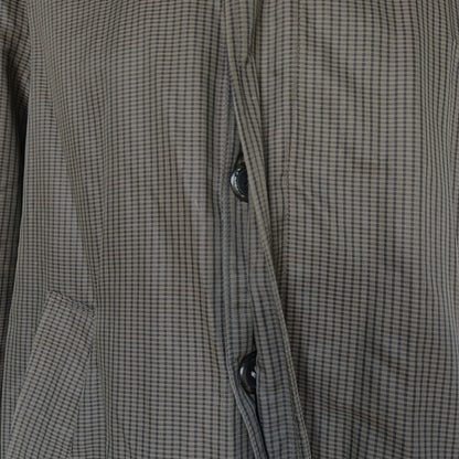 Vintage Climatic Raincoat by Crown Waterproof Brown Check Trench Mens