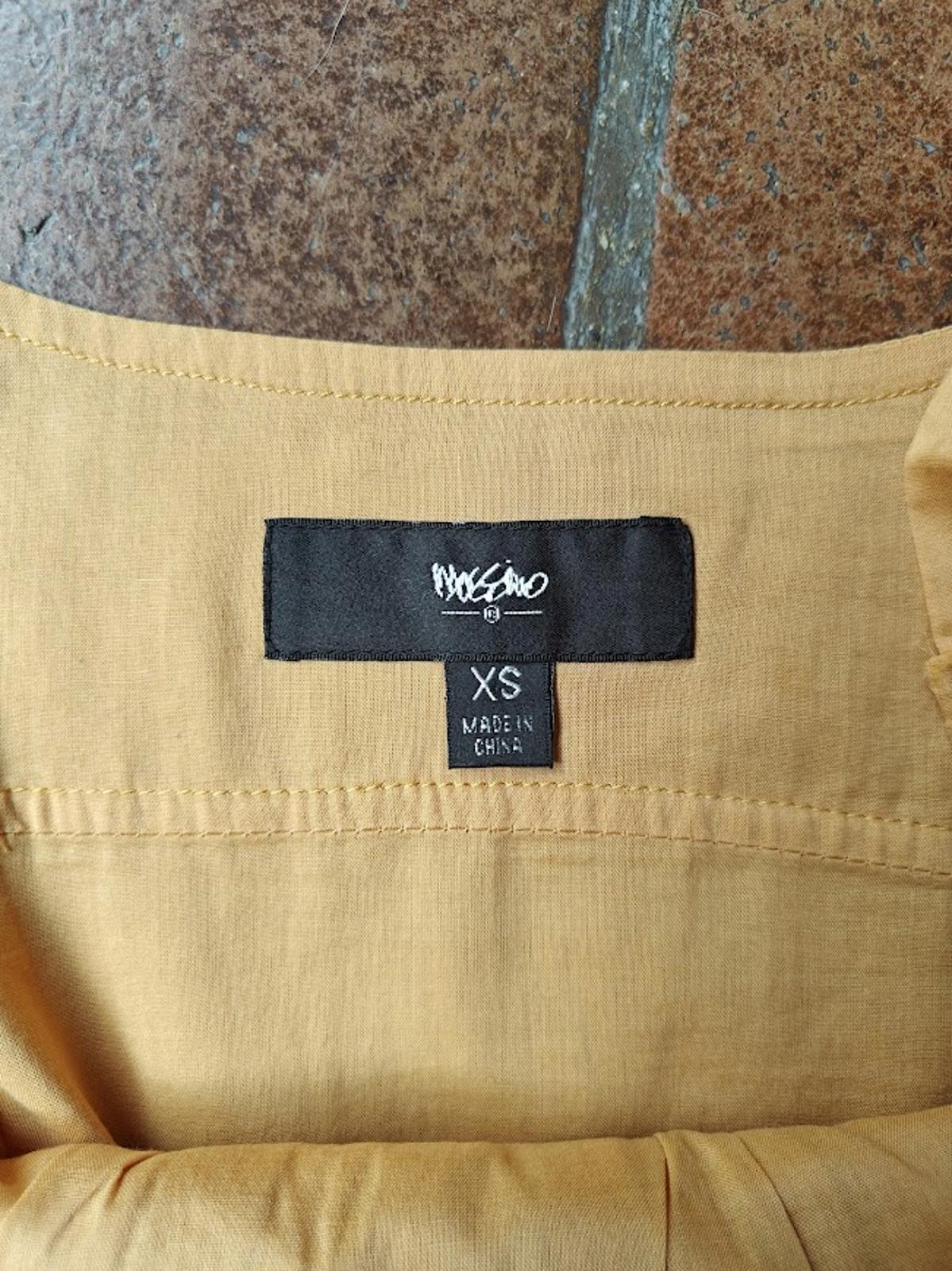 Mossimo Sleeveless Gold Sundress - Size XS