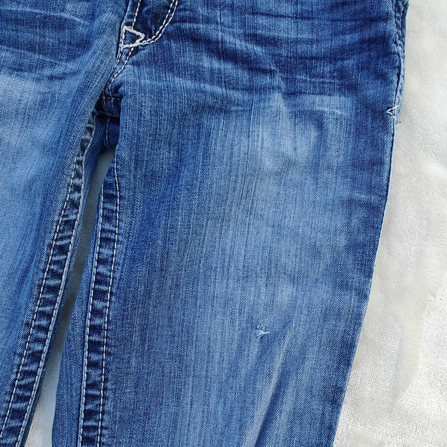 Ariat REAL Denim Mid Rise Straight Jeans Women’s 25R Blue