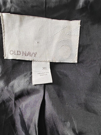 Old Navy Gray Wool Blend Coat Women’s Size XL