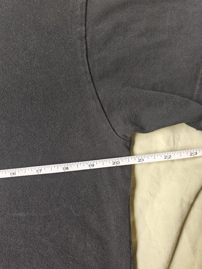 Champion Black Crop Tee With Pink/Blue Patch - Size M