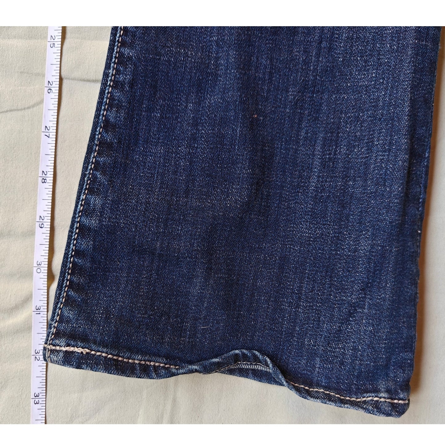 Rock & Republic Kasandra Mid Rise Bootcut Jeans 12M Dark Wash