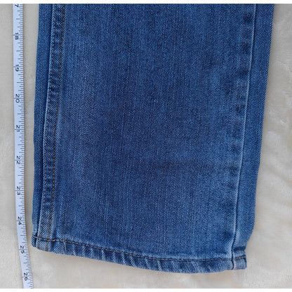 Levi’s Kids 505 12 Regular Straight Jeans Blue W28 L26 Adjustable Waist