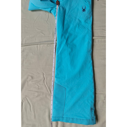 Spyder Youth XS Ski Snow Pants Aqua Blue NWT Insulated Waterproof