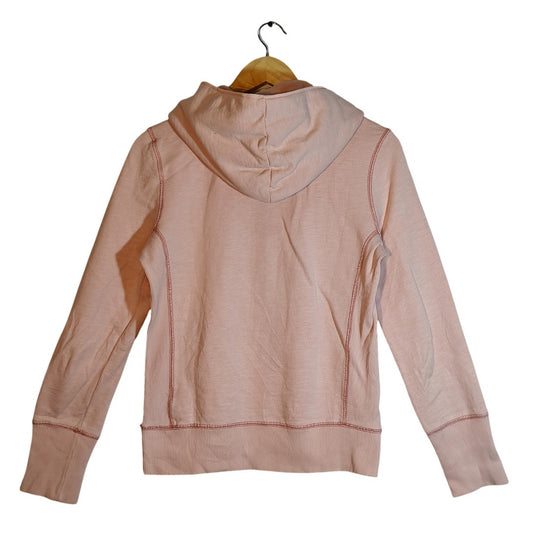 Aéropostale Blush Pink Zip Up Hoodie Women’s Medium Casual Sweatshirt