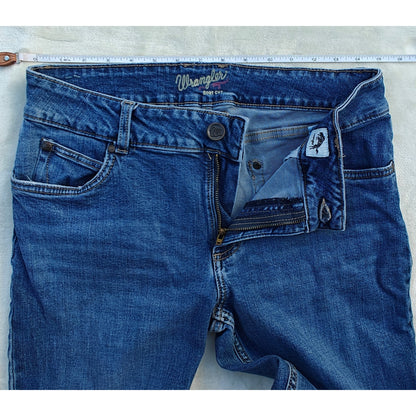 Wrangler Bootcut Jeans Women’s 11 x 32 Medium Wash Stretch Denim
