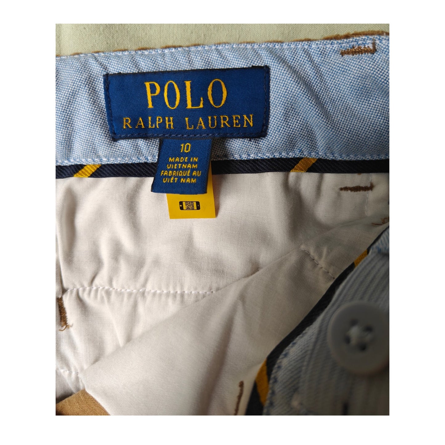 Polo Ralph Lauren Kids Corduroy Pants Brown Boys Size 10 Classic Fit